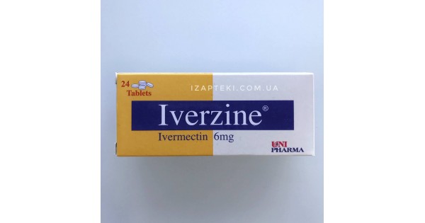 Іверзін-Iverzine Єгипет 24 таблетки ivermectin - 195002